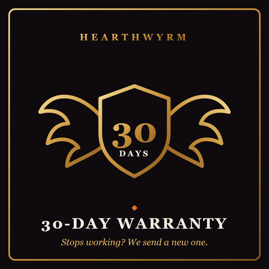 Hearthwyrm 30-Day Warranty