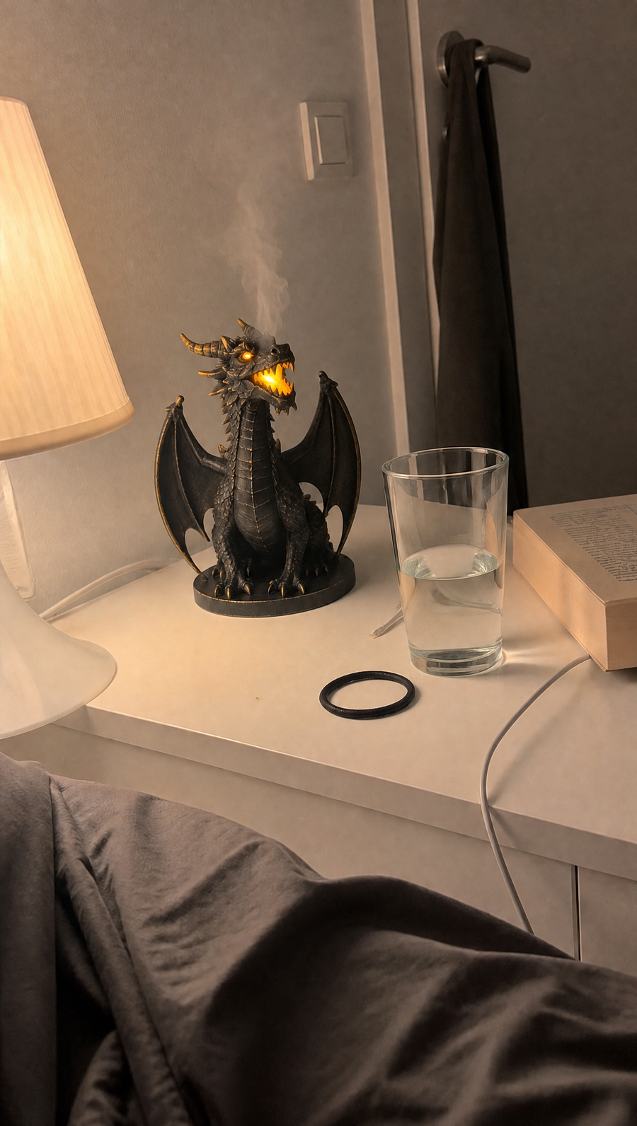 Dragon diffuser close-up detail